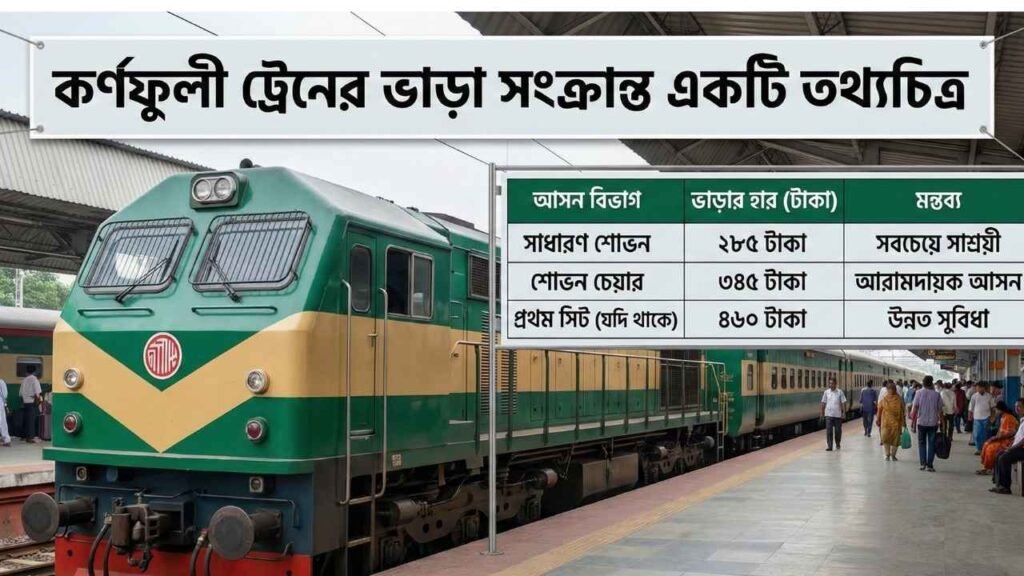 কর্ণফুলী ট্রেনের সময়সূচী